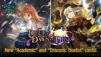 Shadowverse Evolve: Duet of Dawn and Dusk — Academic and Draconic Duelist