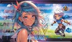 Athena Stormkal Gridded Playmat