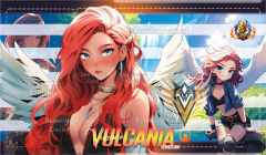 Vulcania Homusubi Gridded Playmat