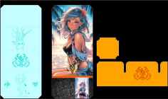 Athena Art Series Deck Box 160+