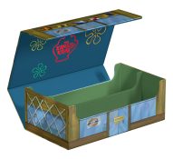 Squaroes: SpongeBob SquarePants - Wave I- Krusty Krab Collector's Case. open