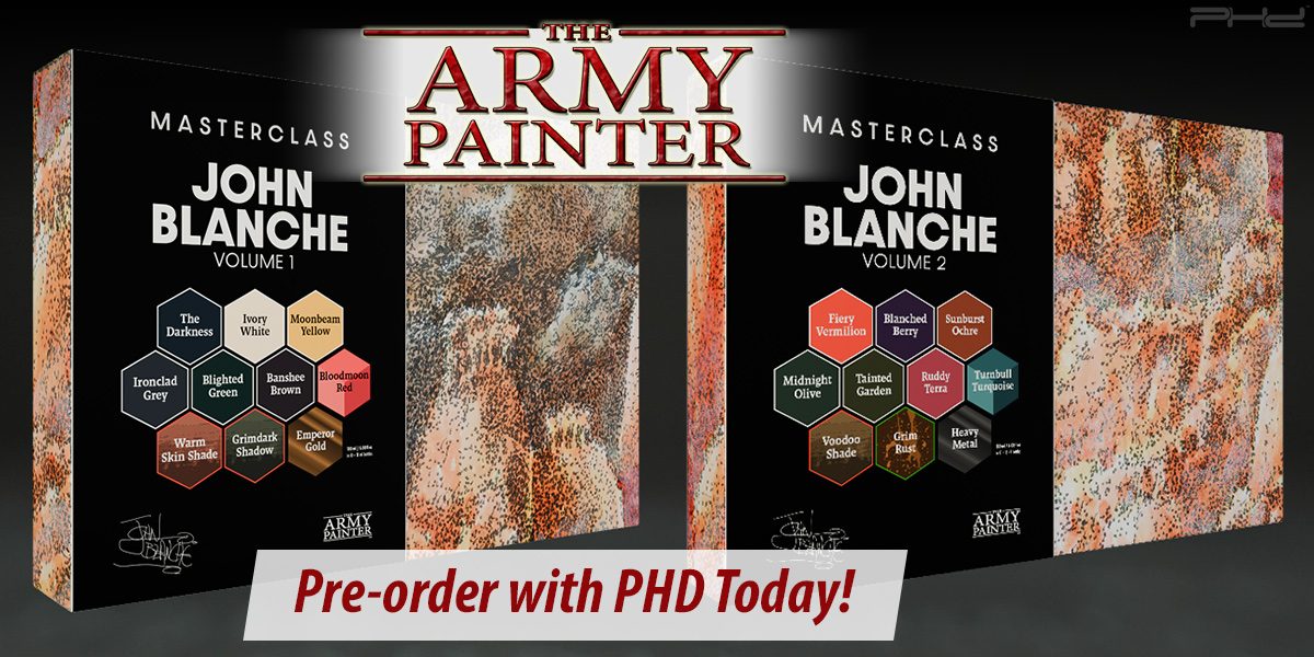 Masterclass: John Blanche, Volumes 1 & 2 Paint Sets — The Army Painter