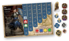 Tales of the Arthurian Knights components sample 1