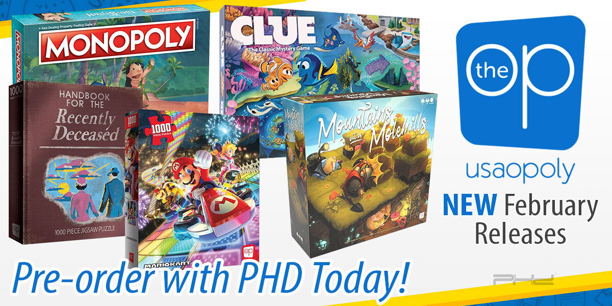 Lilo & Stitch Monopoly, Finding Nemo Clue, & More — The Op - PHD Games