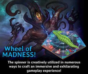 Tiny Epic Cthulhu's Wheel of Madness spinner