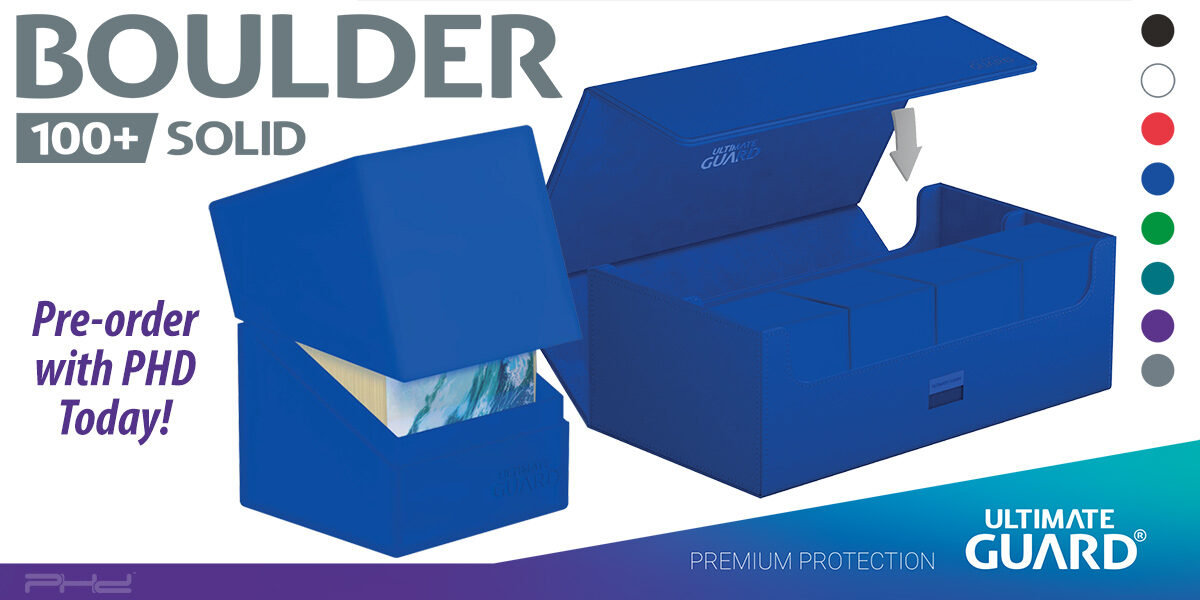 Boulder 100+ Solid Deck Box — Ultimate Guard - PHD Games