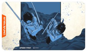 UniVersus CCG: Attack on Titan Origins of Power- Double Takedown Playmat