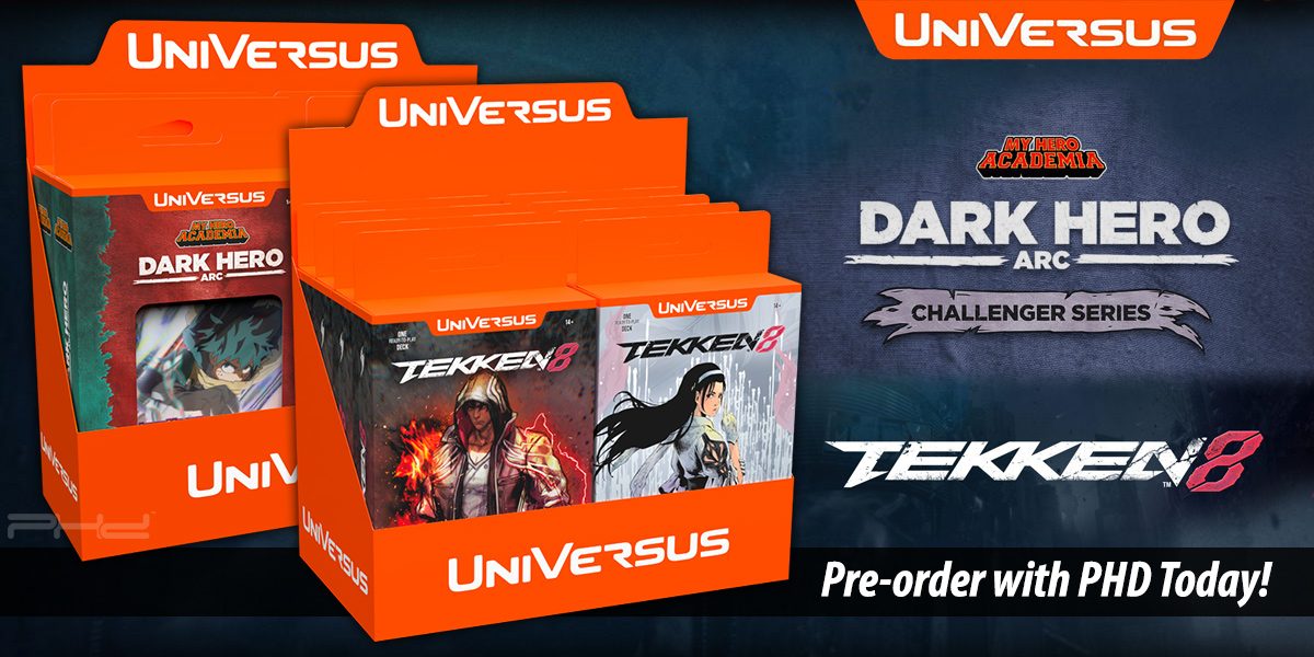 UniVersus CCG: My Hero Academia Dark Hero Arc & Tekken 8 — UVS Games