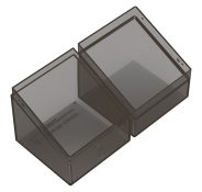 Deck Case: Boulder 100+ Standard Size- Clear Onyx