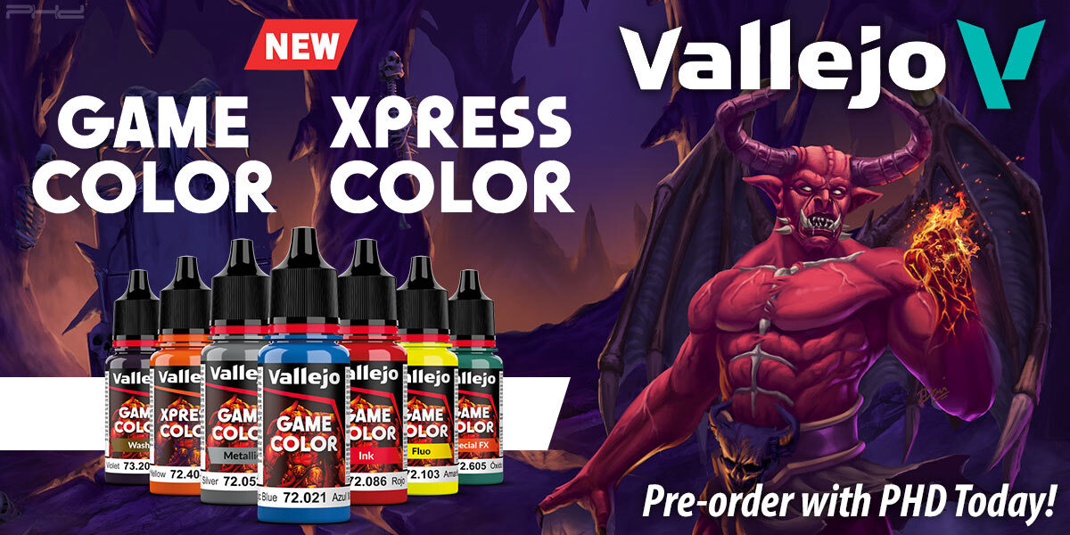 Game Color 2.0 & Xpress Color Paints — Vallejo - PHD Games
