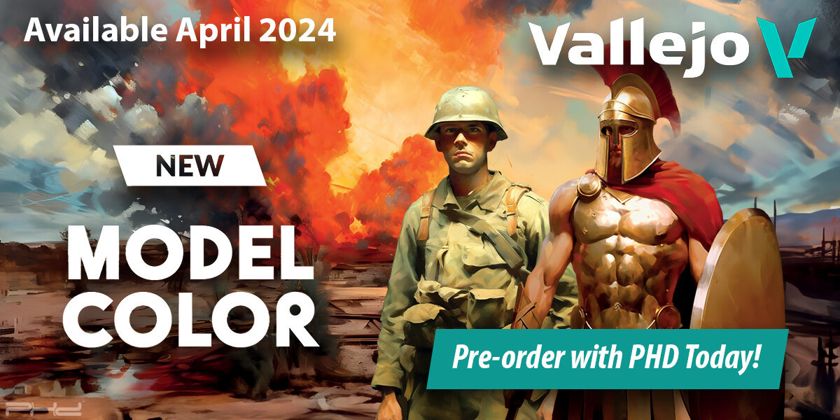 New Model Color Paints & Racks — Vallejo