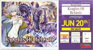 Cardfight Vanguard: Knights of Rebirth Sneak Preview Kit splash