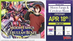 Cardfight Vanguard: Moon Fangs & Cerulean Blaze Sneak Preview Kit