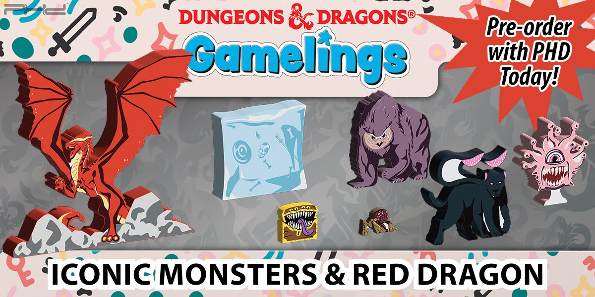 Dungeons & Dragons Gamelings: Iconic Monsters & Red Dragon — WizKids