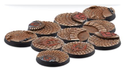 Warcrow: 30mm Hegemony Scenery Bases, Alpha Series