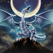 Blue-Eyes White Destiny sample art: Roar of the Blue-Eyes Dragons